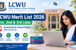 LCWU Merit List 2026