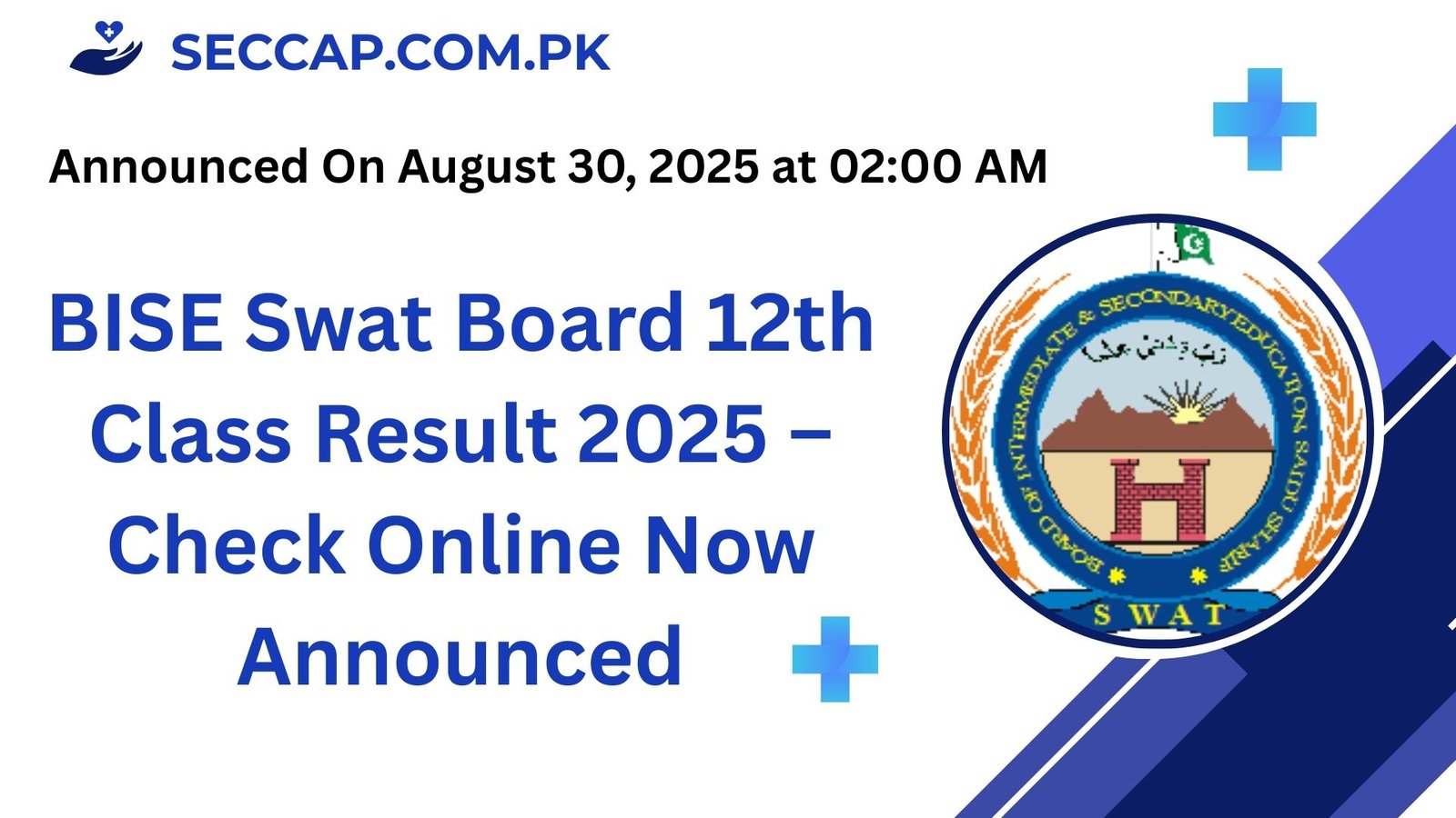 BISE Swat Board 12th Class Result 2025 – Check Online Now Announced