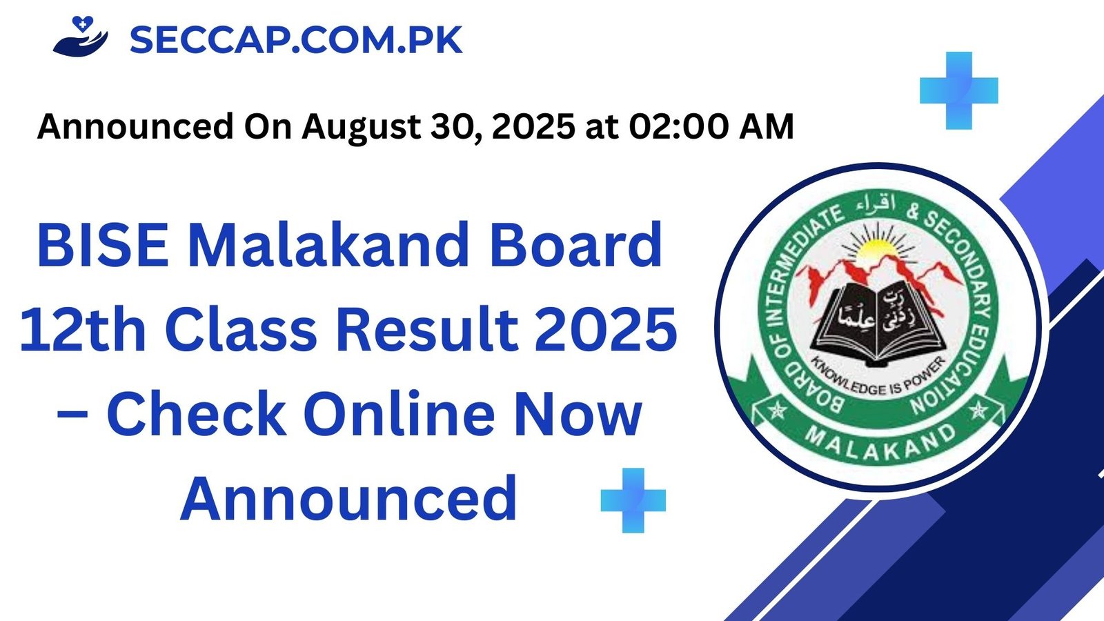 BISE Malakand Board 12th Class Result 2025 – Check Online Now Announced