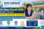 Bise Sahiwal 11th Class Result 2026 Check 1st Year - By Roll Number